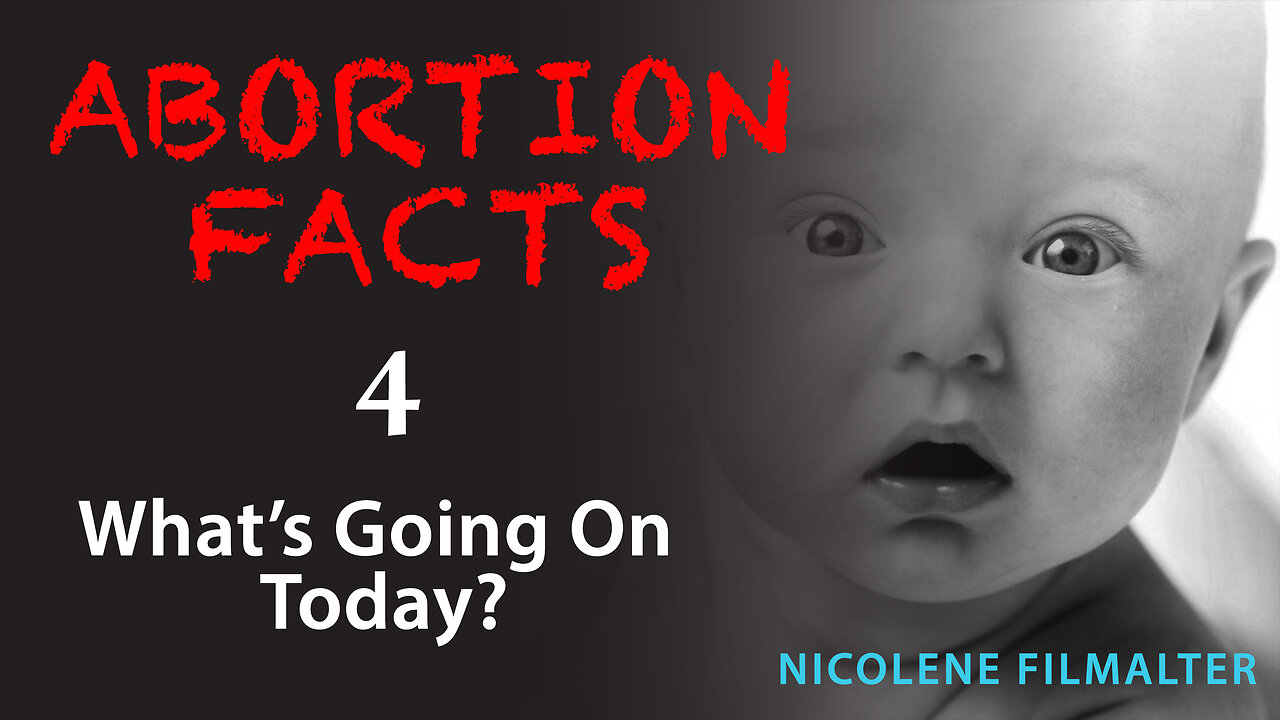 Nicolene Filmalter - ABORTION FACTS: 4. What’s going on today?