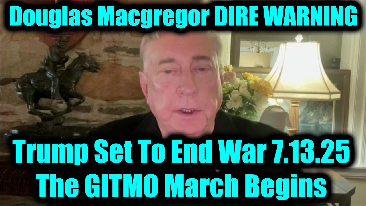 Trump Set To End War, The GITMO March Begins - 2pm July 13