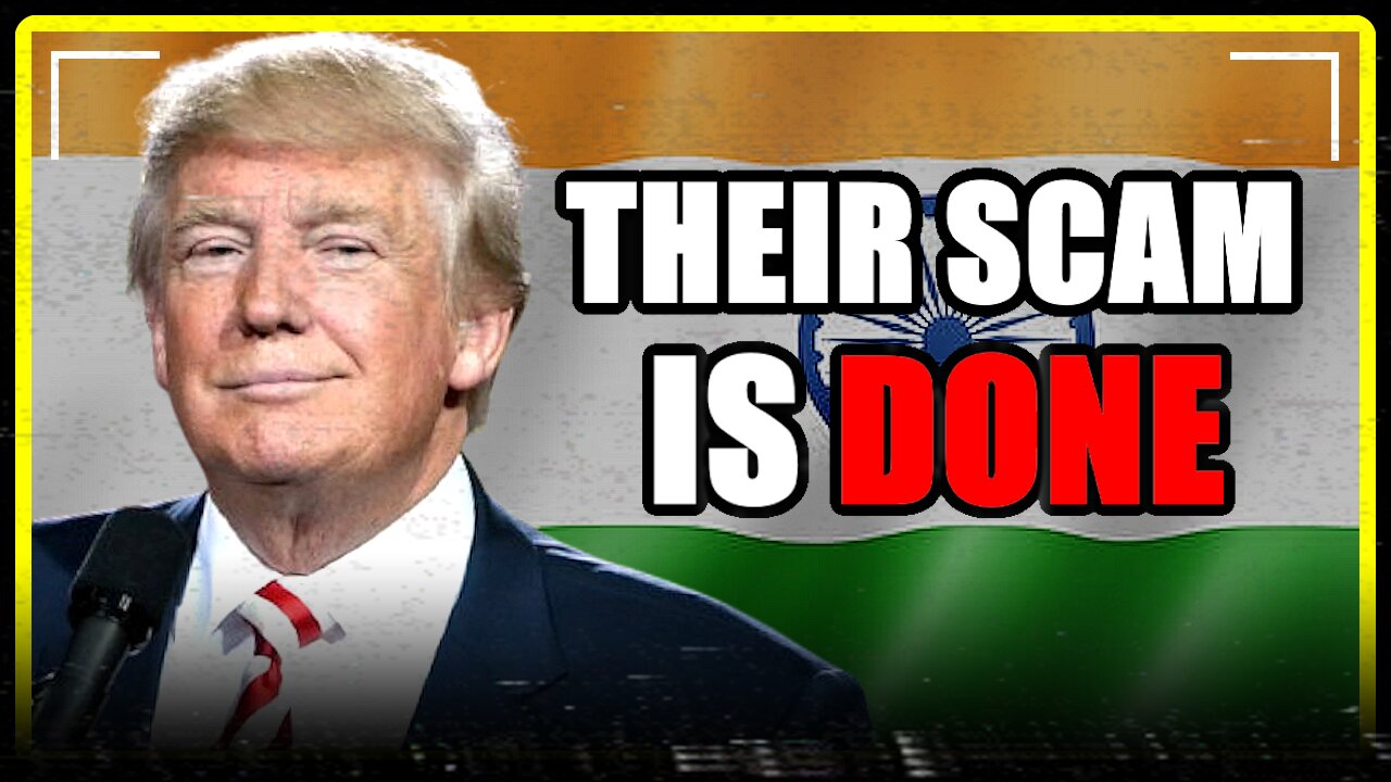 Trump just SHUT DOWN India's #1 SCAM.