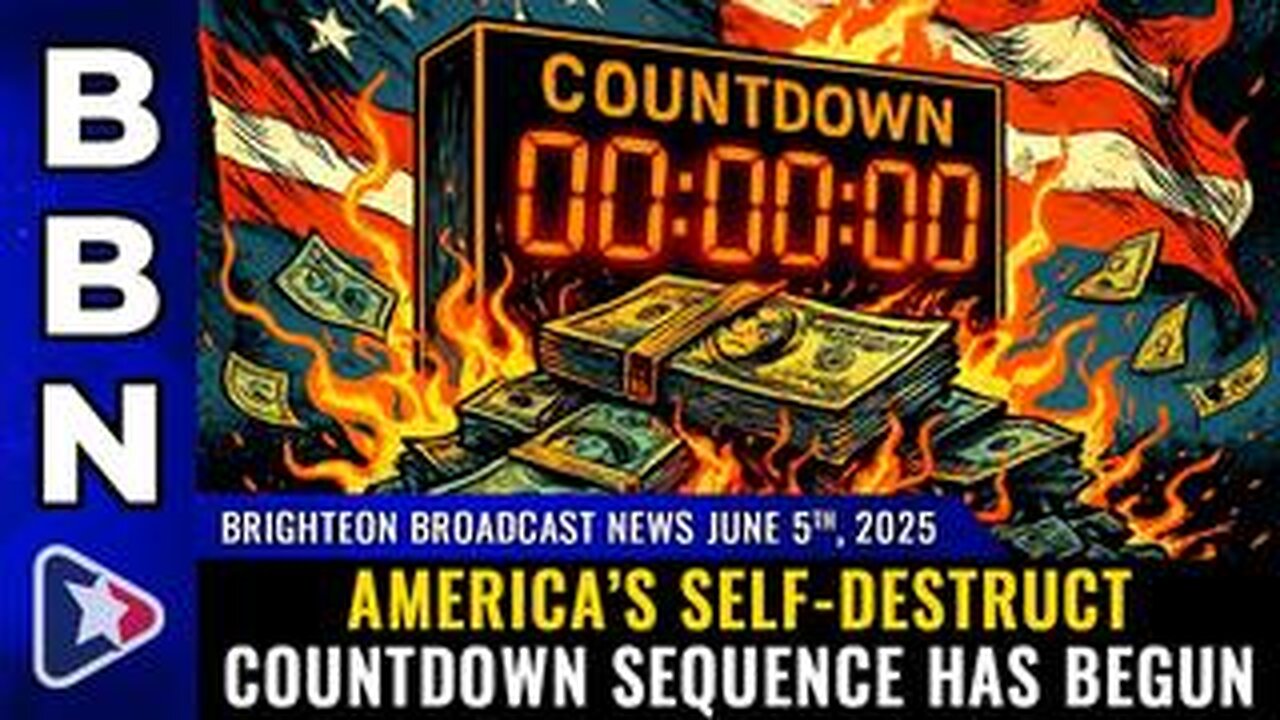 BBN, June 5, 2025 – America’s self-destruct countdown sequence has begun