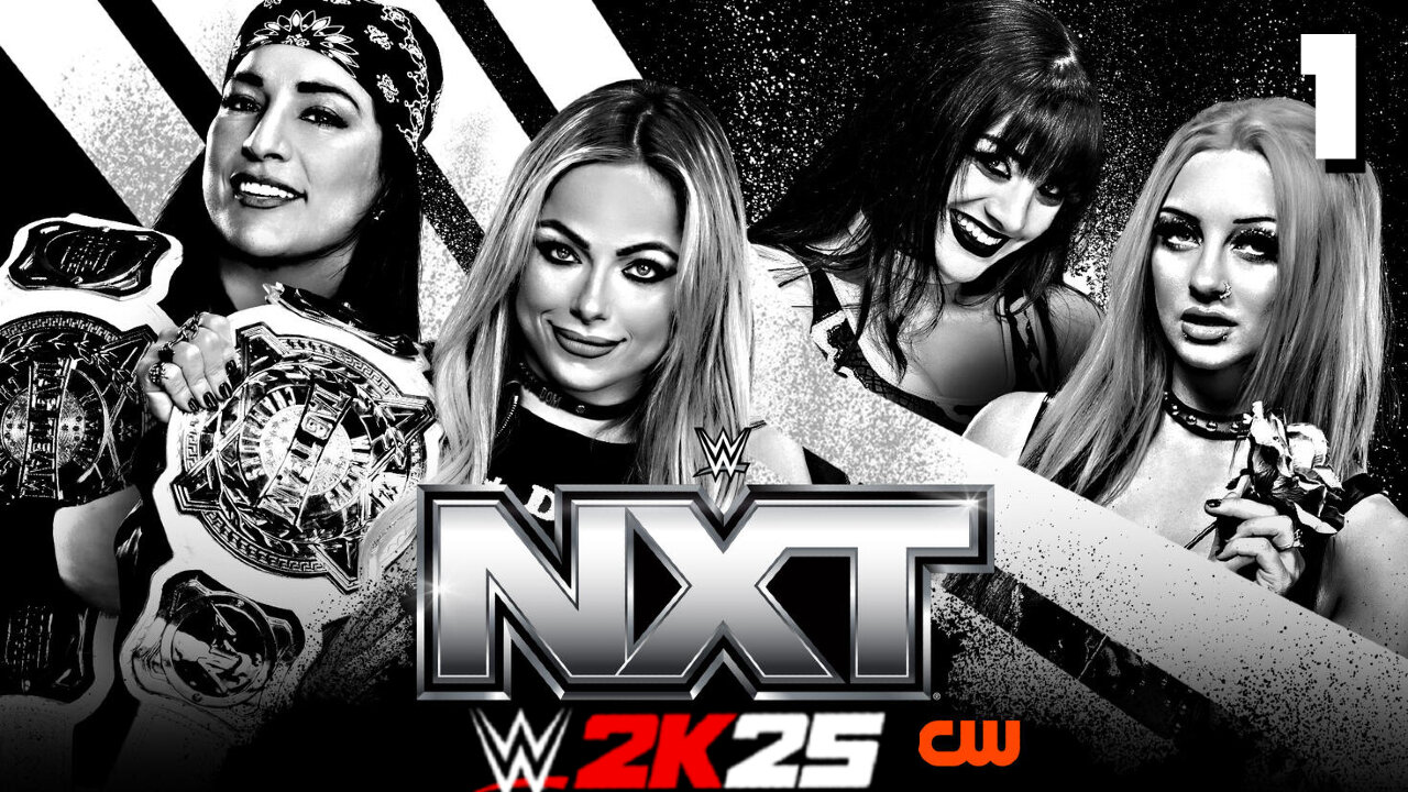 WWE 2K25 NXT April 22nd 2025 - Match 1: Liv & Raquel defend successfully!