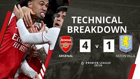 GUNNERS RUN RIOT! 💥 Arsenal DESTROY Villa 4-1! | Arsenal vs Aston Villa Highlights
