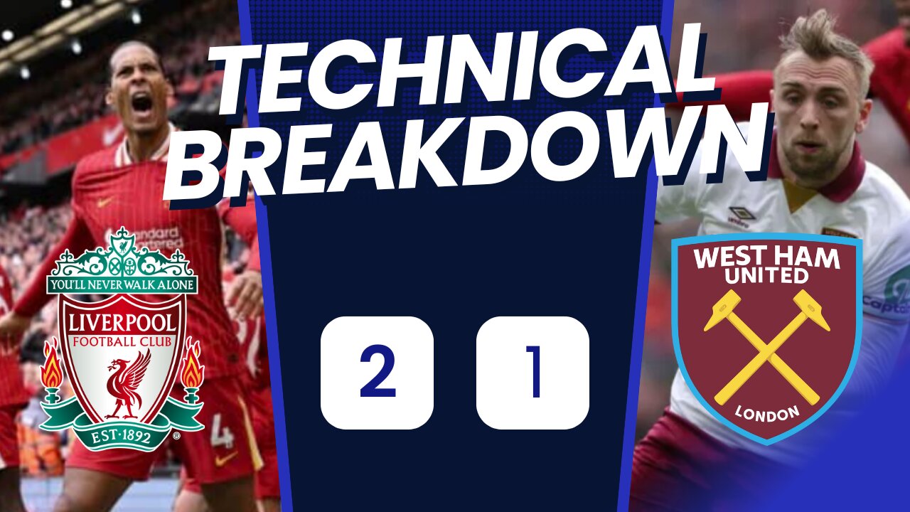 Van Dijk Saves Liverpool! DRAMATIC Late Goal Seals 2-1 Win Over West Ham ⚡PL Highlights-
