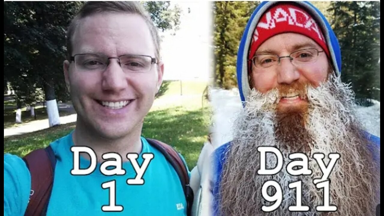 911 Days Of Beard Growth Time Lapse