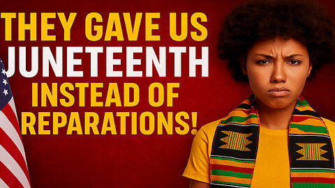They Gave Us Juneteenth Instead of Reparations!