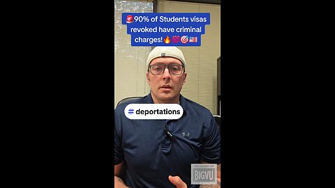 90% of Revoked Visa Holders have criminal records