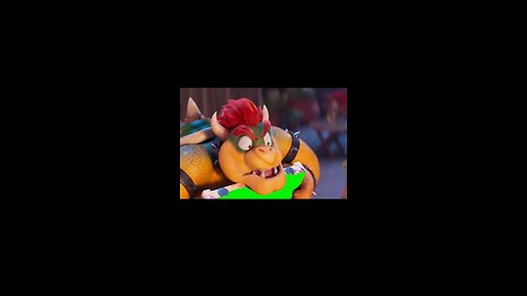 Bowser’s Painting | Green Screen #mario #supermario #bowser #trailer #fyp