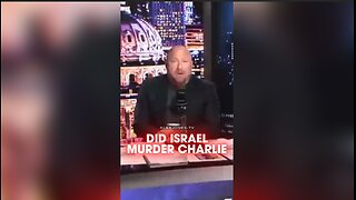 Alex Jones: It's Looking Like Israel Murdered Charlie Kirk - 11/3/25