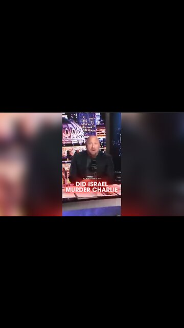 Alex Jones: It's Looking Like Israel Murdered Charlie Kirk - 11/3/25