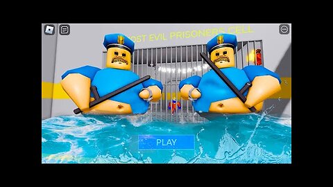 WATER MODE! UPDATE BARRY'S PRISON RUN! Barry #Obby