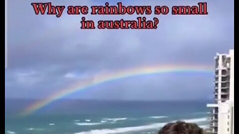 MORE FLAT EARTH PROOF: AUSTRALIA VS CANADA RAINBOWS 🌈🌈🌈