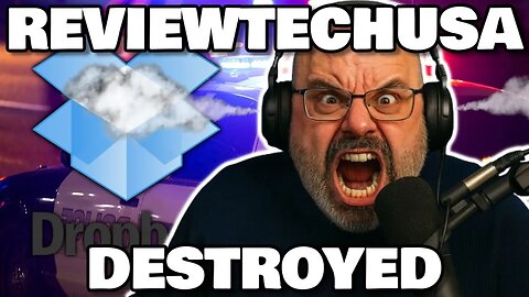 REVIEWTECHUSA DESTROYED IN DEBATE ABOUT HIS DROPBOX & MORE!