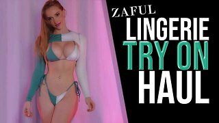 Zaful Lingerie Bikini Try On Haul! | Scarlet Chase