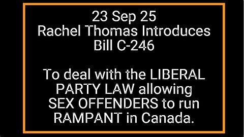 C-246 An Act to Embarrass the Liberals