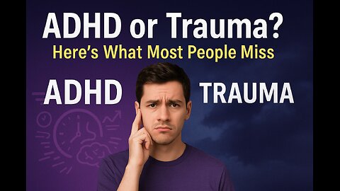 ADHD vs Trauma: The Overlap No One Talks About | Justus' NeuroPsych Diary
