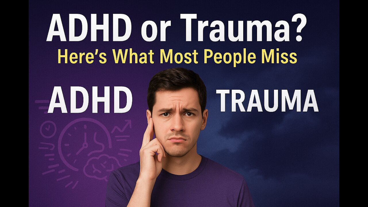 ADHD vs Trauma: The Overlap No One Talks About | Justus' NeuroPsych Diary