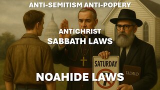ANTI-SEMITISM ANTI-POPERY ANTICHRIST SABBATH LAWS NOAHIDE LAWS