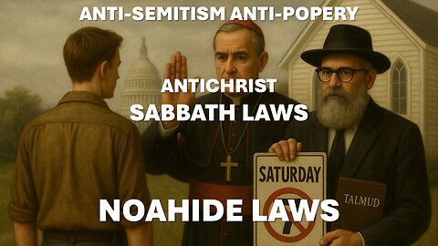 ANTI-SEMITISM ANTI-POPERY ANTICHRIST SABBATH LAWS NOAHIDE LAWS