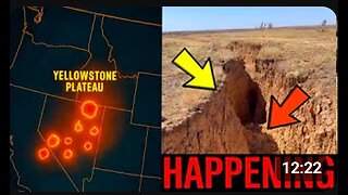A Giant Crack Opened in Kansas – Yellowstone Build-Up Begins