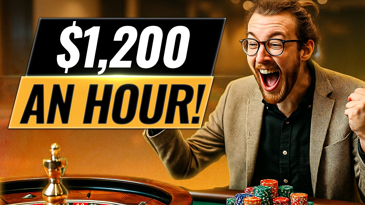 This Roulette Strategy Makes Me $1,200 an Hour! 💰
