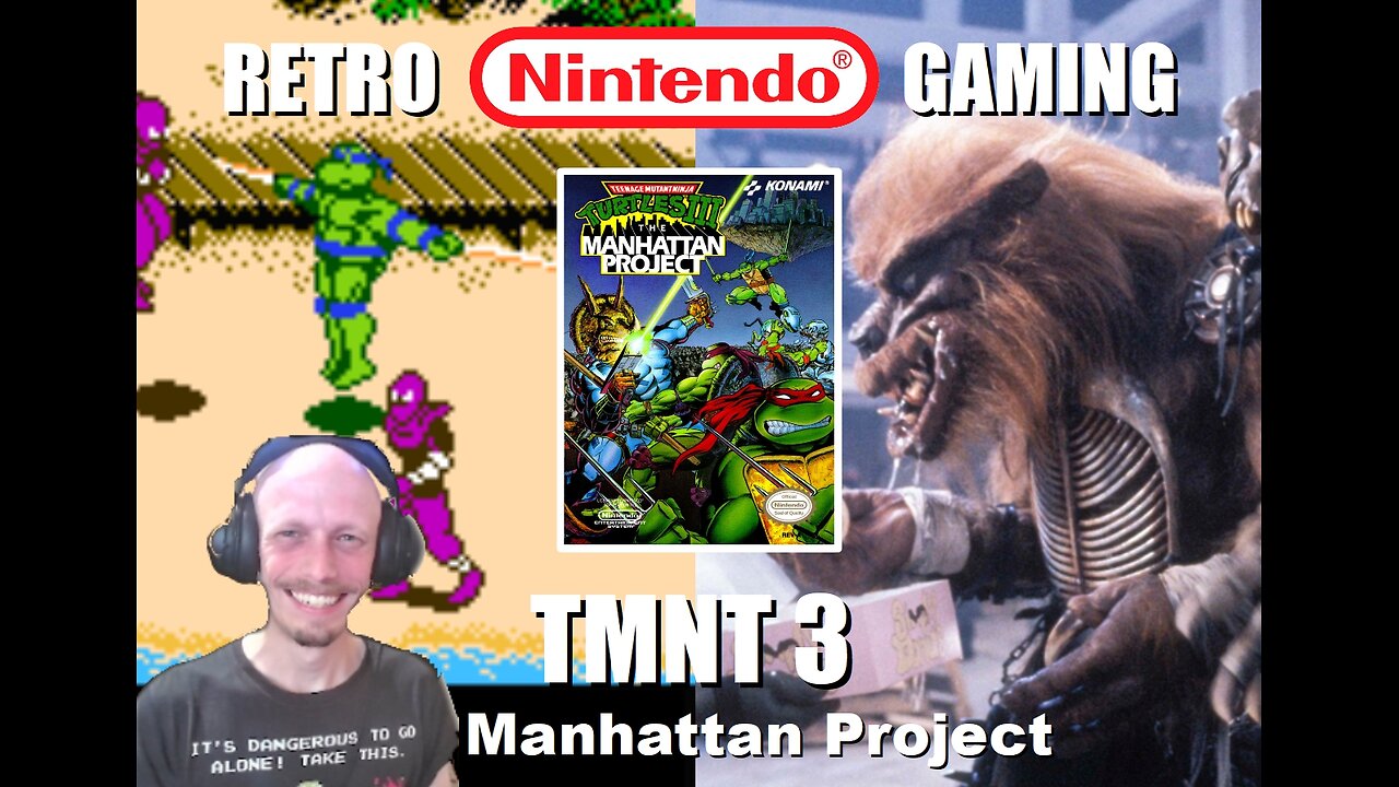TMNT 3 The Manhattan Project (NES): Save New York City from Shredder & Krang with BrightGaming
