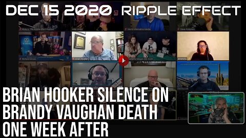 BRIAN HOOKER SILENCE ON BRANDY VAUGHAN DEATH ONE WEEK AFTER RIPPLE EFFECT DEC 15 2020 KENDRA BECKER