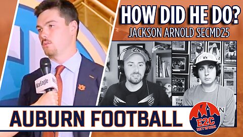 How Did Auburn's QB1 Do at SEC Media Days?