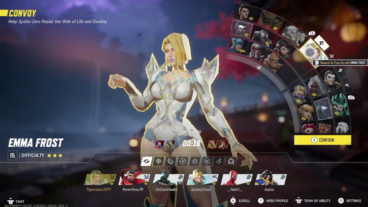 Emma Frost is great at destroying The Thing.