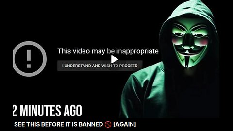 SEE THIS BEFORE IT IS BANNED 🚫 [AGAIN]