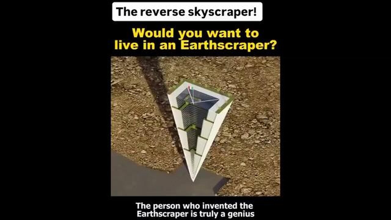 The Reverse Skyscraper / Earthscraper