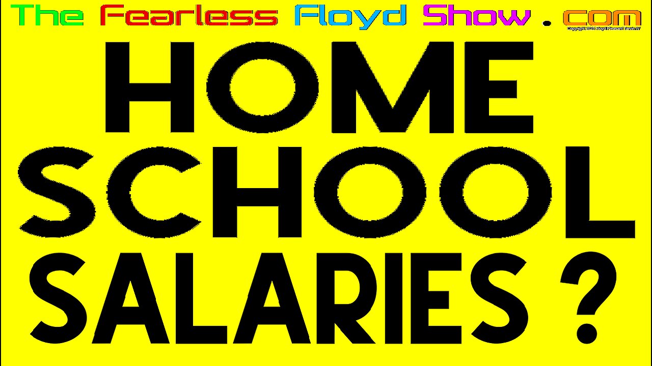 Let's Pay Home Schooling Parents a Teacher's Salary for Home Schooling . . .
