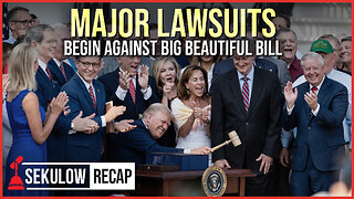 MAJOR LAWSUITS Begin Against Big Beautiful Bill