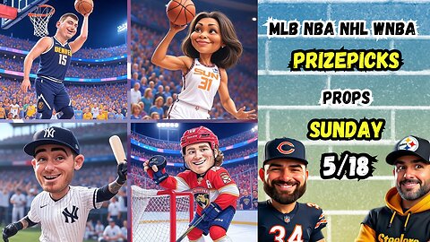 🚨 9 BEST MLB PROPS | 🏀 NBA PROPS | 🏒 NHL PROPS | 🏀 WNBA PROPS | 5/18