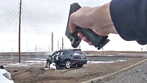 Bodycam Footage Shows Thornton Police Officers Shooting at Bank Robbery Suspects#9055