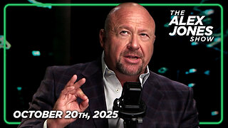 The Alex Jones Show MONDAY FULL SHOW 10/20/25