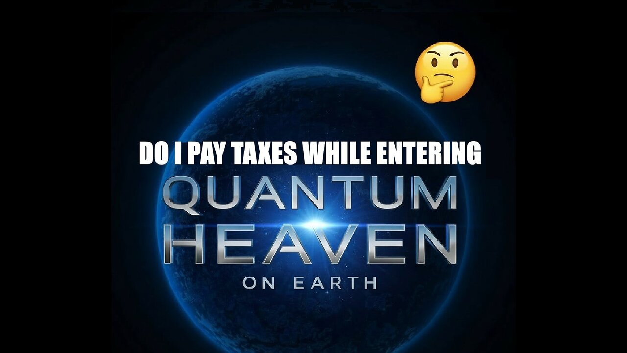 Paying Taxes & Quantum...what to do?