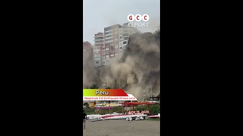 #Peru #Lima #earthquake #naturaldisaster #Peru2025 #football #landslide #destruction #anomaly