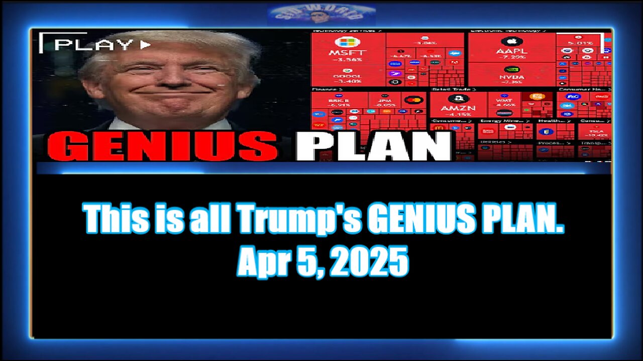 This is all Trump's GENIUS PLAN