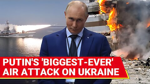 Putin FLATTENS Ukraine With 500+ Missiles, Drones; NATO Scrambles Aircraft As Russia Rains Fire