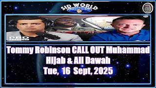 Tommy Robinson CALL OUT Muhammad Hijab & Ali Dawah