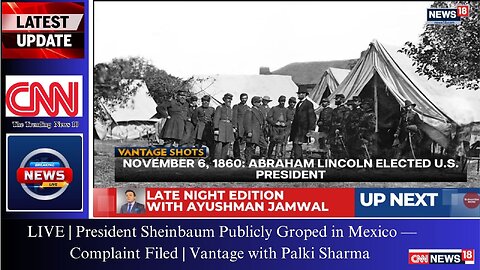 LIVE | President Sheinbaum Publicly Groped in Mexico — Complaint Filed | Vantage with Palki Sharma