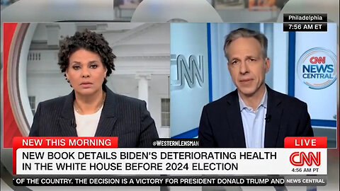 'Buy My Book!' Shameless Jake Tapper Rolls Out Biden Wheelchair 'Revelation' He's Been Sitting On