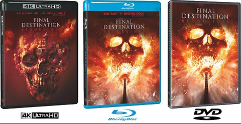 Final Destination: Bloodlines [Standard 4K UHD & Blu-ray & DVD]