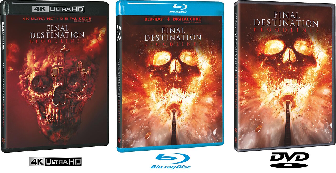 Final Destination: Bloodlines [Standard 4K UHD & Blu-ray & DVD]