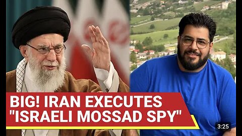 Iran Avenges IRGC Colonel, Captures & Executes 'ISRAELI MOSSAD SPY' For Murder & Espionage