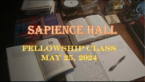 Sapience Hall - Sunday School - Fellowship Class - May 25, 2025 - John MacArthur's "Mishandled"