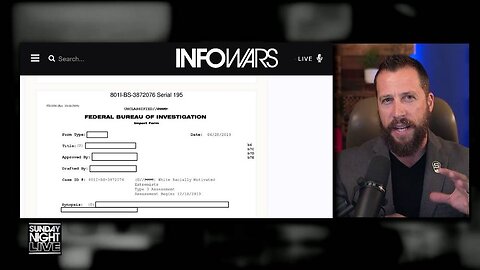 Alex Jones Of Infowars Has Been The Target Of A Secret FBI Espionage Investigation For 12 Years!