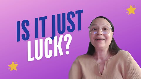 Is It Just Luck? How does success happen...