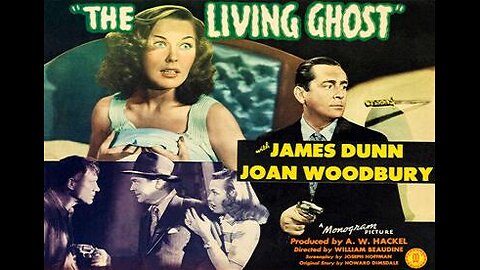 THE LIVING GHOST 1942 Detective on the Lokout for a Madman Creating Zombies FULL MOVIE in HD