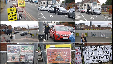 Cradley Heath 1: Midlands Activists – MEDIA masking the TRUTH. The MEDIA is the VIRUS.